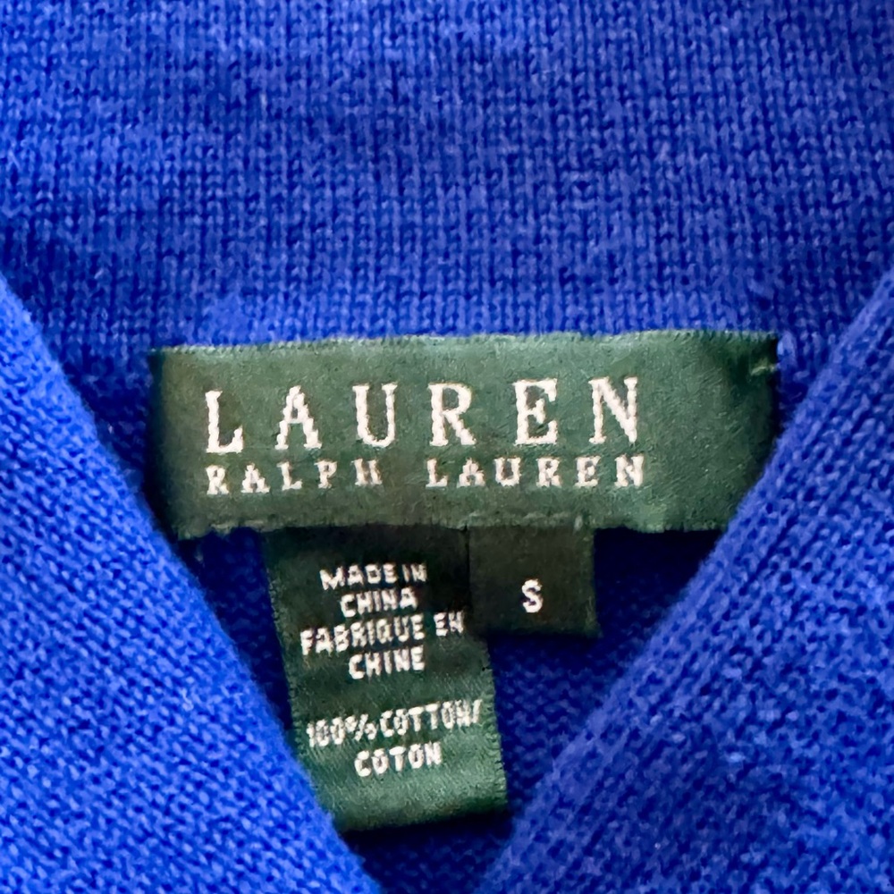 Ralph Lauren Vibrant Blue Knitwear